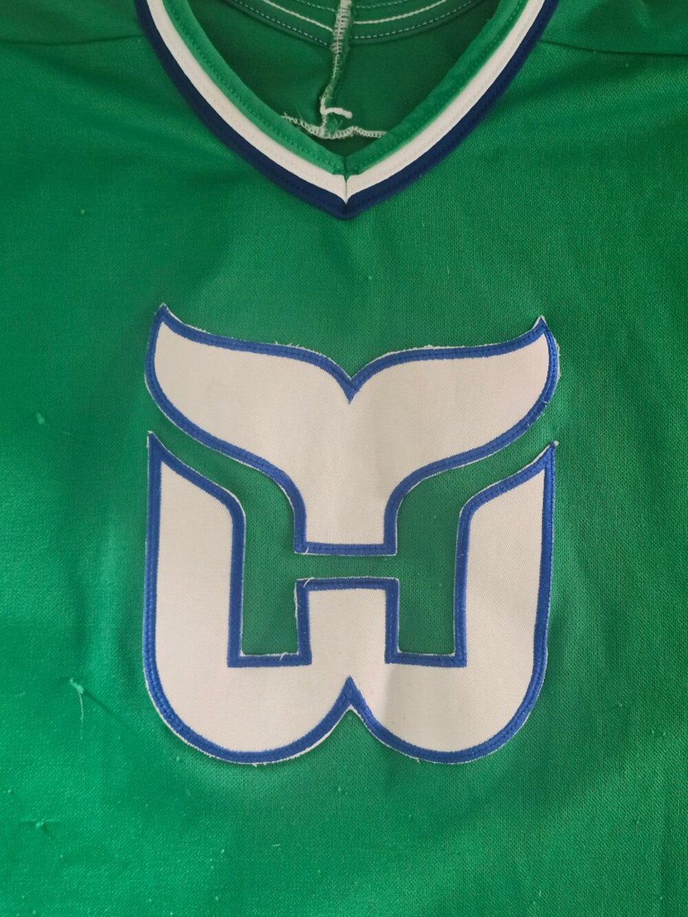 Green Hockey Jersey – Size XL – Whalers Style